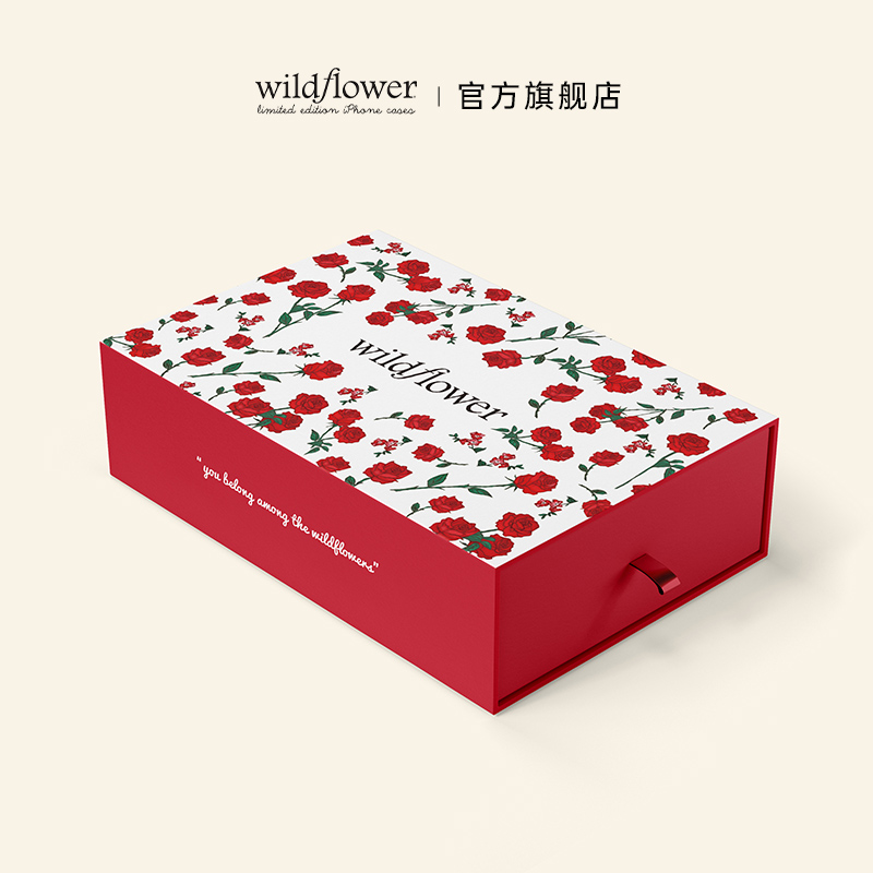 Wildflower红玫瑰礼盒包装