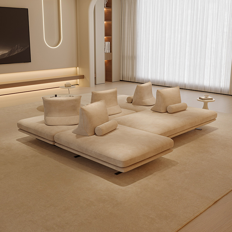 普拉多意式极简模块沙发