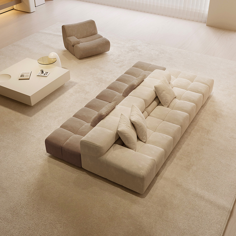 双面拼色岛屿沙发定制