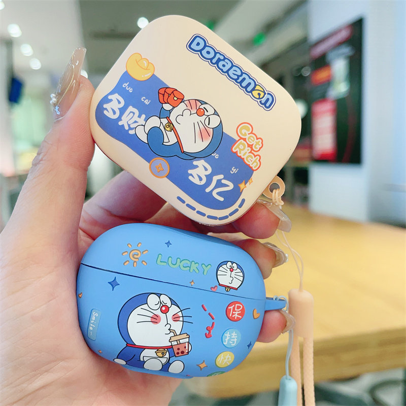 哆啦A梦新款红米适用Redmi buds6pro耳机套buds6活力版Buds5/6s卡通保护壳Redmibuds6软壳buds pro5Pro情侣款