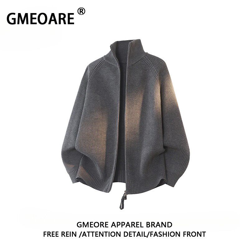 GMEOARE针织开衫毛衣外套男春秋季新款百搭宽松显瘦潮流潮牌痞帅