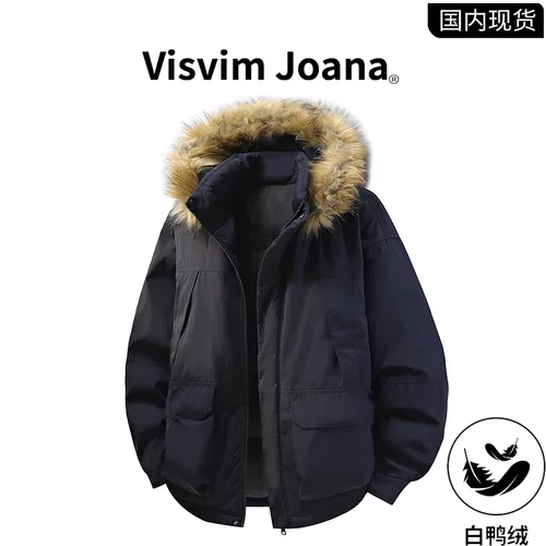 品牌现货撤柜】VISVIM JOANA冬季美式连帽毛领羽绒服保暖御寒外套