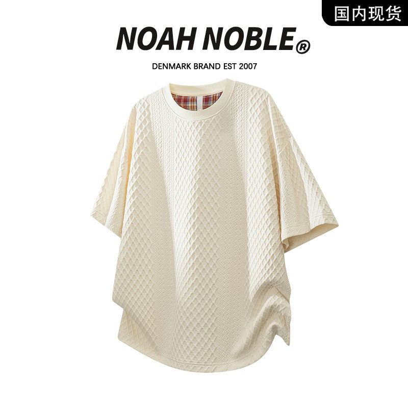 香港潮牌官方店】NOAH NOBLE 大码男装夏季潮流时尚圆领T恤短袖男