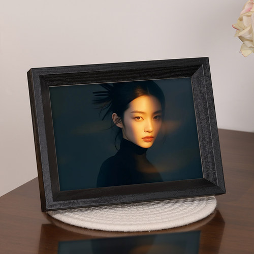 实木相框摆台洗照片做成相册