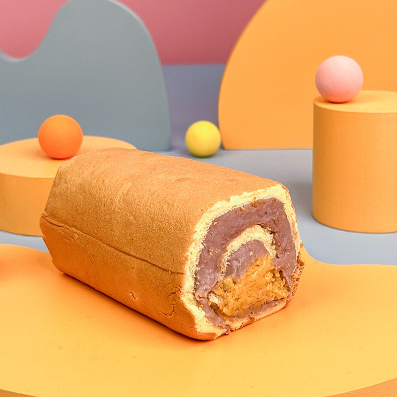 诗江行流沙蛋黄零食糕点心图片