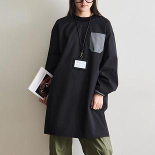 防水长袖 餐饮理发师宠物咖啡花店围裙奶茶店户外潮工作服定制印字