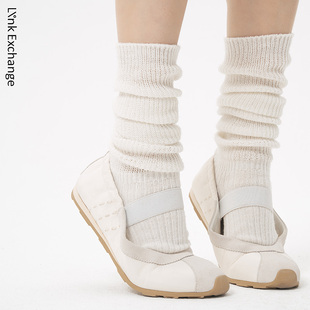 Link Exchange柔软运动版芭蕾舞单鞋 ‘Dolly’ _可爱顿感奶奶鞋