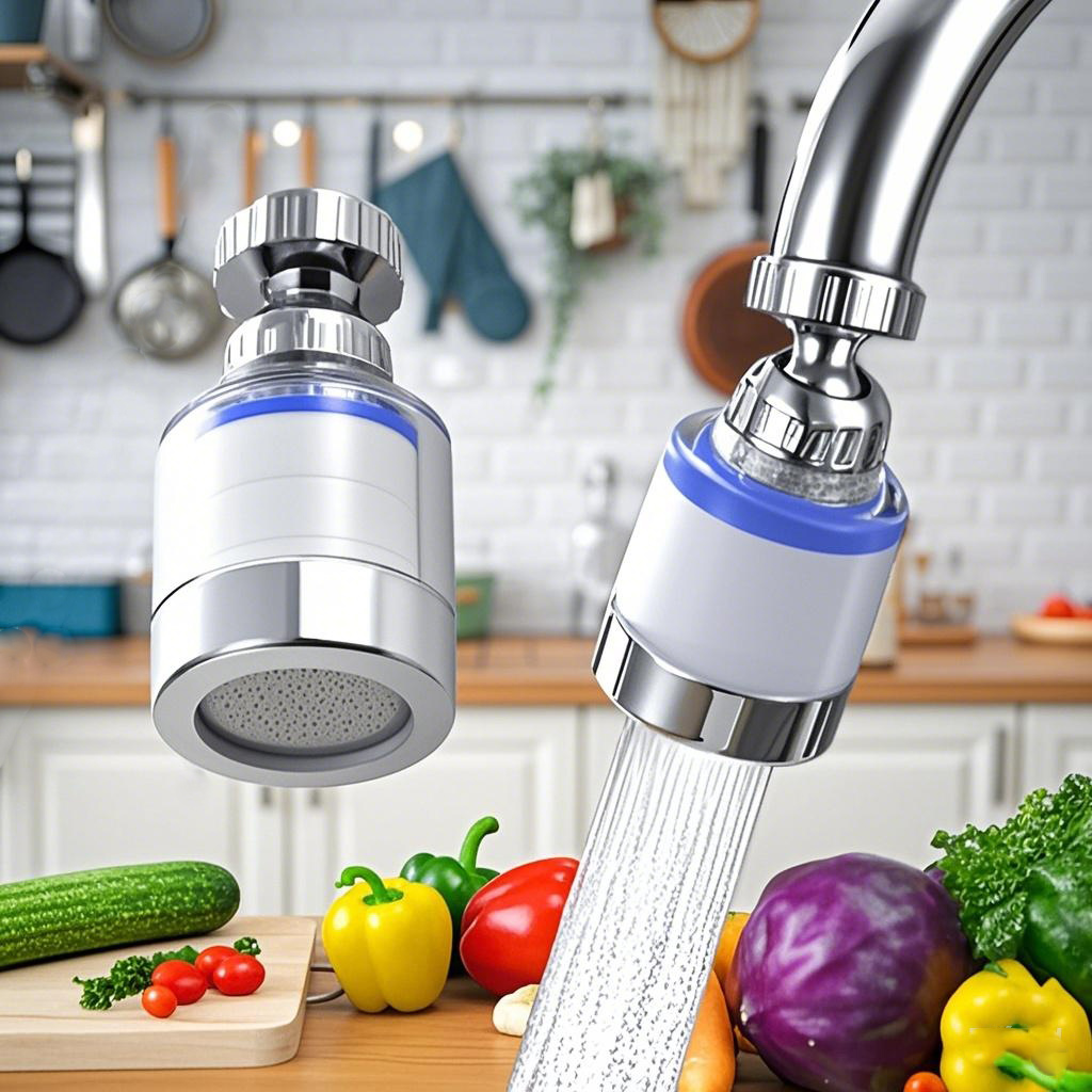 水龙头淋浴过滤器嘴厨房自来水过滤器防溅头扩展扩展器水净化器通