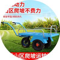 昔德電動雞公車農(nóng)用三輪手推車帶斗家用雙輪搬運車果園爬坡運輸車