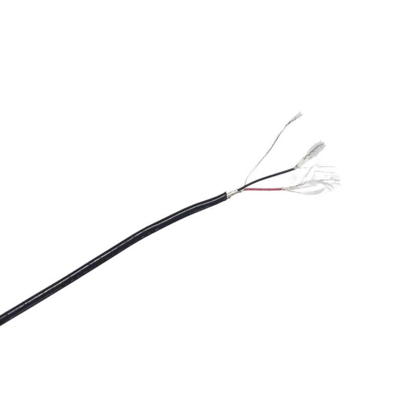 特细屏蔽线2芯34 抗干扰线 抗拉耐磨耐弯折高柔耐低温 外径1.3mm