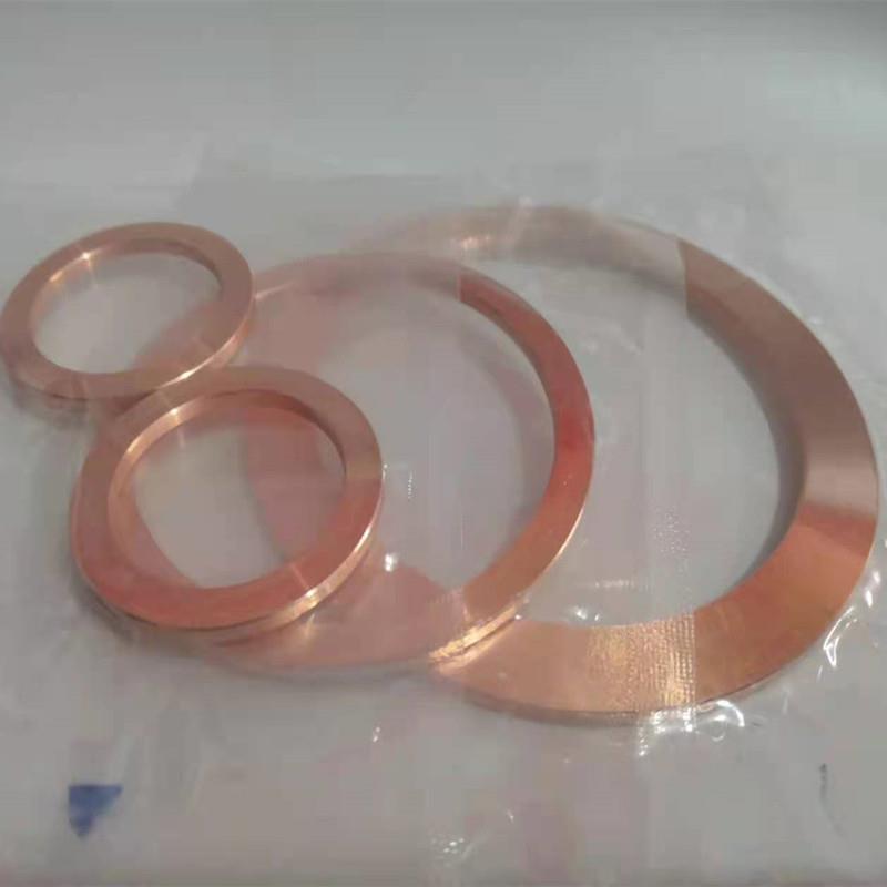 CF环无氧铜垫片真空刀口法兰密封圈 CF16 25 35 50 63 80 100 160