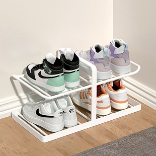 柜多层收纳省空间 架子宿舍入门铁艺鞋 简易鞋 架小窄门口家用室内鞋