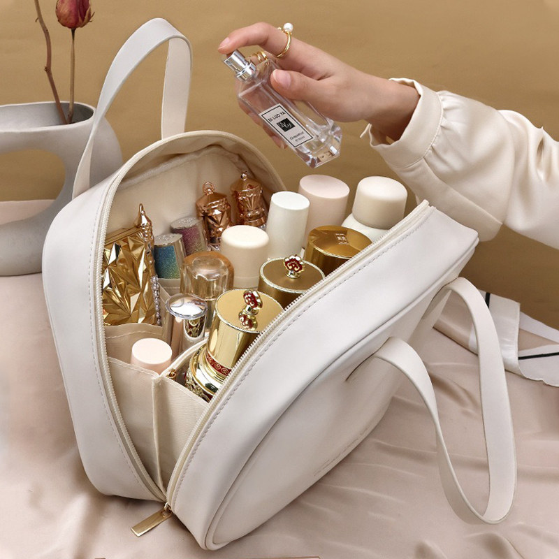 化妆包女大容量2024新款便携式高端护肤品收纳包袋分区旅行洗漱包