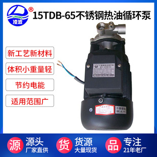 供应凌波牌15TDB-65实用耐温260℃不锈钢高压热油循环泵耐高温