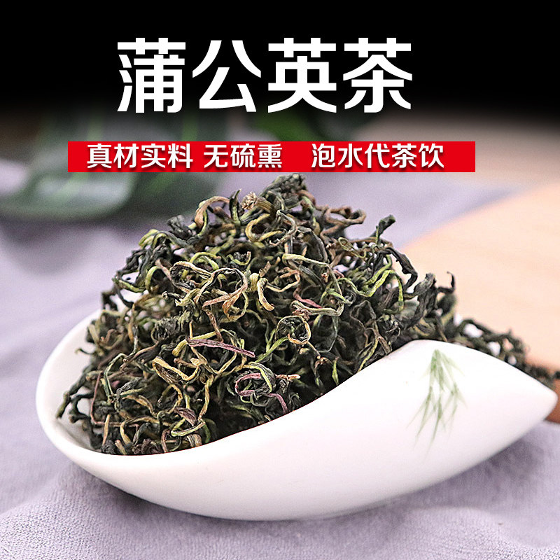 精选炒制蒲公英茶泡水喝