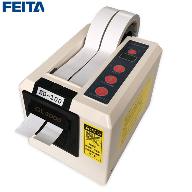 FEITA全自动胶带切割胶纸机ED-100双轮胶带切割器可同时裁剪两种 文具电教/文化用品/商务用品 胶带切割器 原图主图