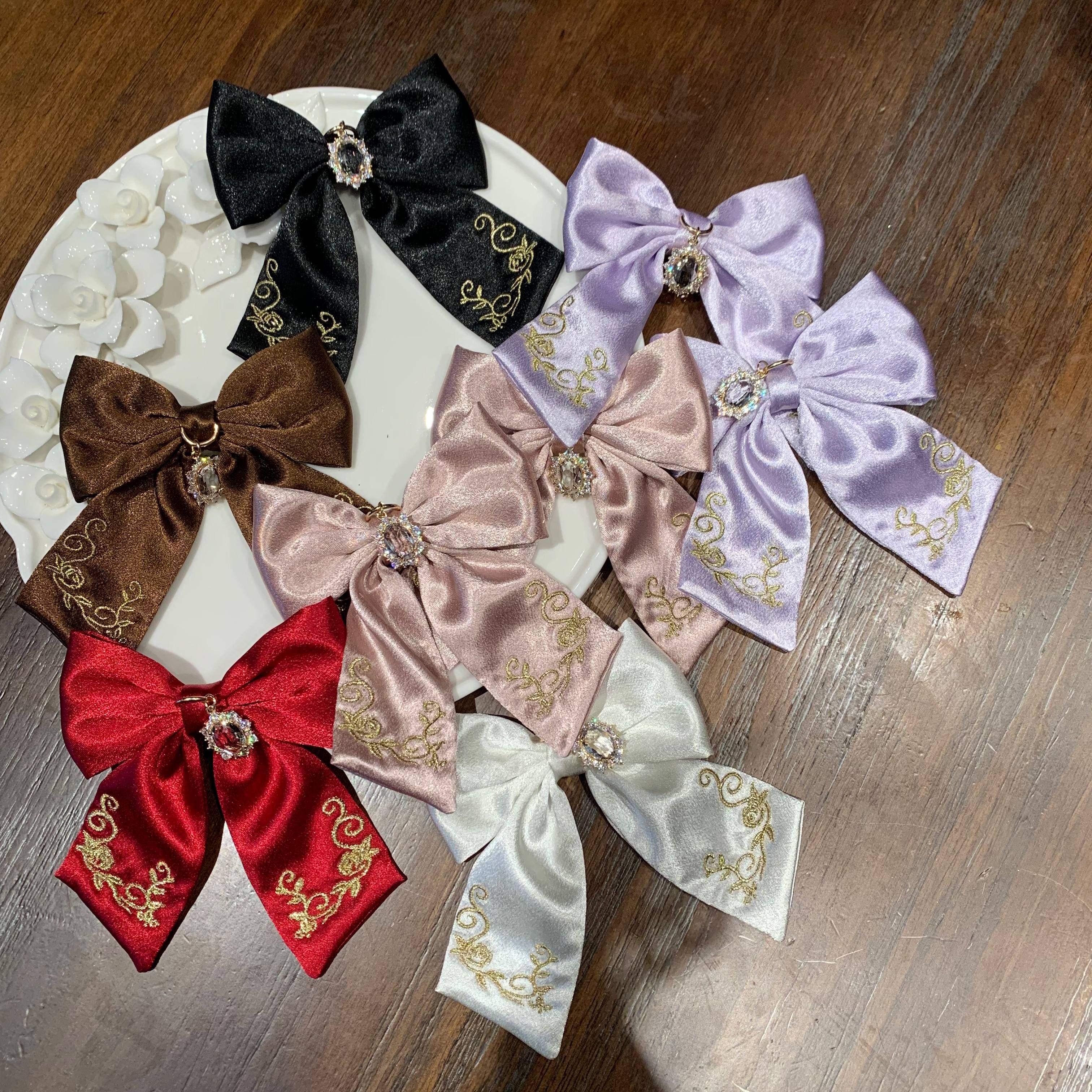 【缎带圣歌】刺绣蝴蝶结加购单买不发货需搭配鞋子一起拍,模玩/动漫/周边/娃圈三坑/桌游,lolita洛丽塔配饰小物/道具,淘宝优惠券,粉丝福利购,淘宝优惠卷