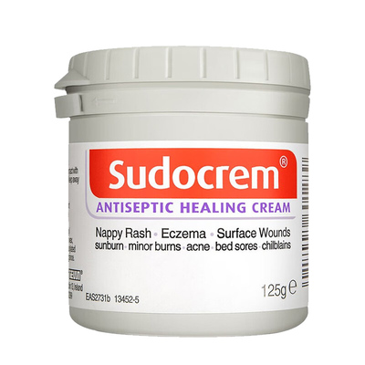 Sudocrem英版新生婴儿护臀膏屁屁霜红屁屁宝宝乐专用125g