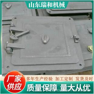 锅炉炉门生物质炉门耐烧耐高温锅炉配件生铁铸造直销方形