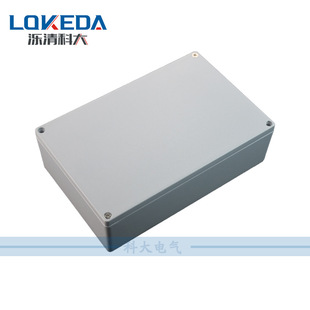 磨砂铸铝防水接线盒 60mm喷塑 铝合金户外电气接线防水盒 130 200
