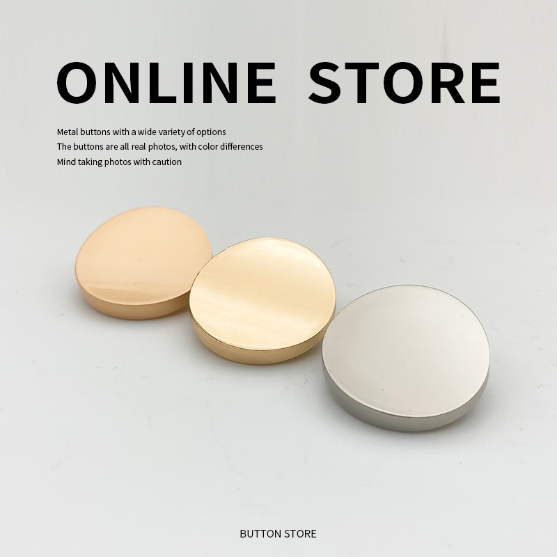 高档金属不规则皮草外套大衣钮扣