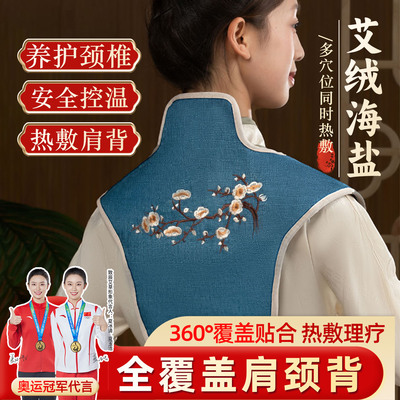 肩颈电热敷盐包家用艾灸热敷袋