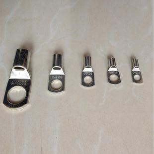 50平方SC50-6-8-10-12窥口型镀锡铜鼻子铜接线端子紫铜线耳线鼻子