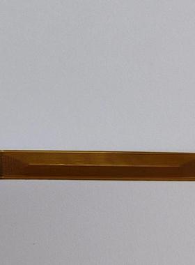 FPC排线测试延长0.4间距黄色排线24/30/34/60p 空排线