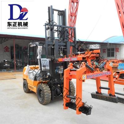 东正叉车式夹砖器抱砖机设备 水泥砖标砖码垛机生产厂家 手动液压