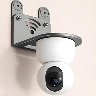 免打孔摄像头支架倒挂室内外墙上家用固定支架米监控置物架小架子