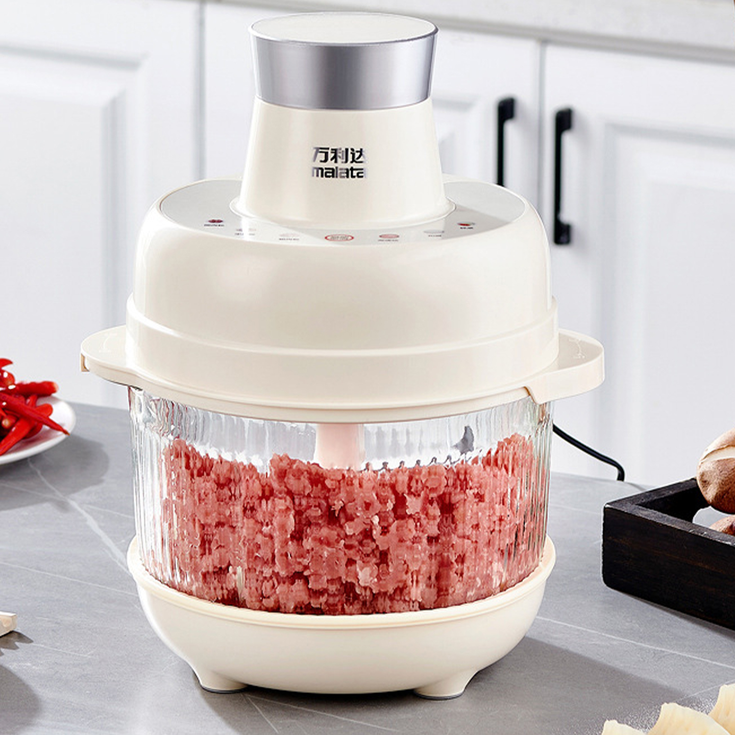 和面绞肉机一体机家用大容量5L