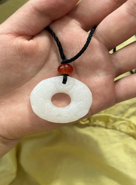 平安扣招财貔貅平安扣吊坠项链项