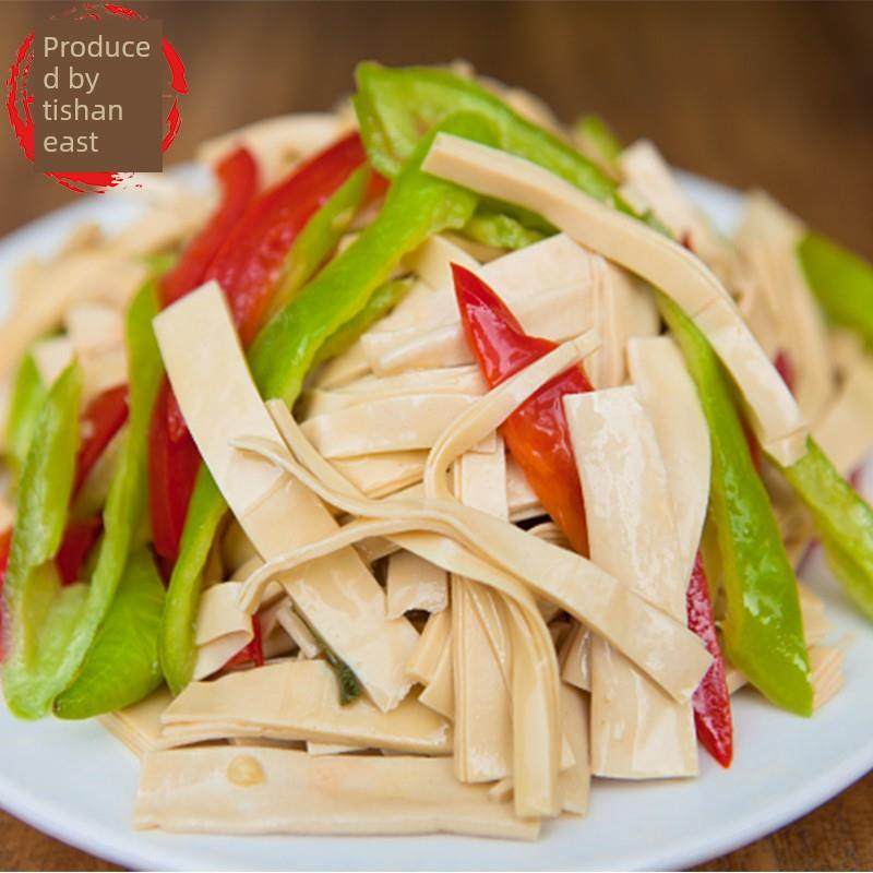 山东泰安特产咸味湿的豆腐皮农家手工自制新鲜新泰羊流张庄千张皮