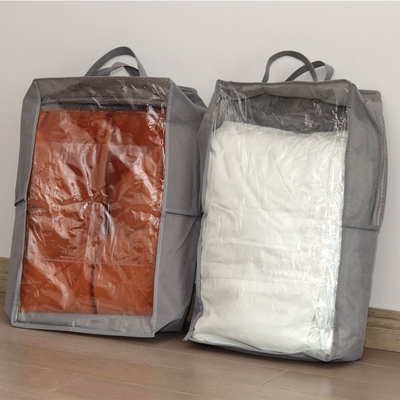 全新料加厚无纺布棉被袋 被子收纳袋横款竖款衣物整理袋家居收纳