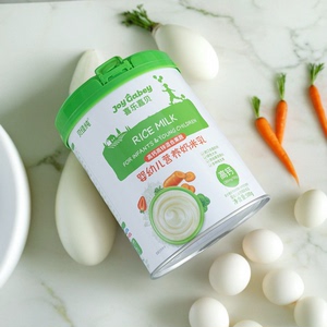 婴幼儿营养辅食宝宝米粉高铁牛奶谷物奶米乳二价铁细腻果蔬米糊罐