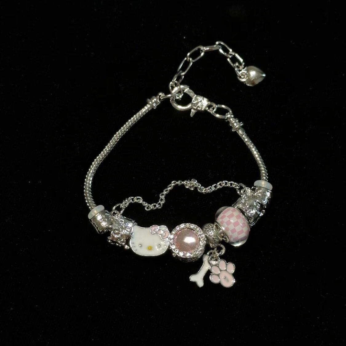 Vintage古着手链HelloKitty