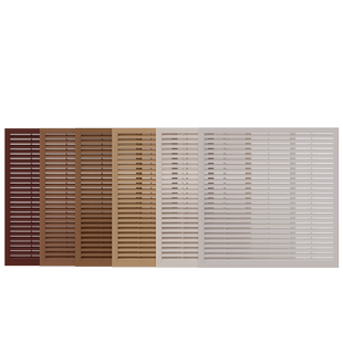 铝合金暖气罩百叶窗遮挡装饰新款暖气片防尘罩家用地暖分水器格栅