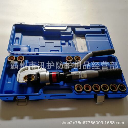 360旋转液压压接机HCT-400手动压接钳KORT电力导线压线钳