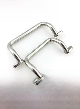 XAF70XAF68-L48/L66/L88/L100/L110/L120/~L160不锈钢带垫圈拉手