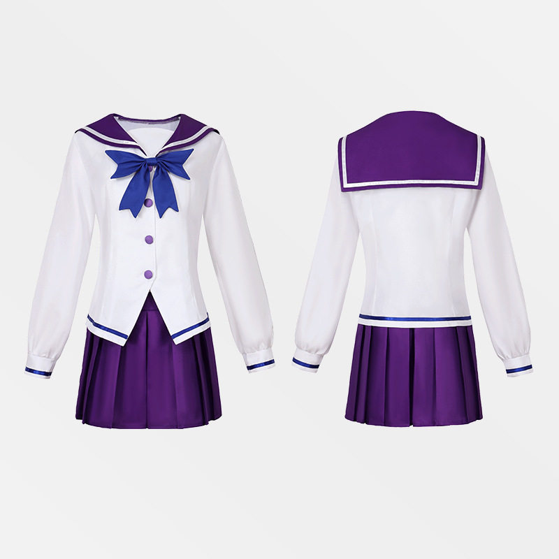 新番僵尸哪有那么萌COS服散华礼弥校服COSPLAY服装动漫角色扮演服