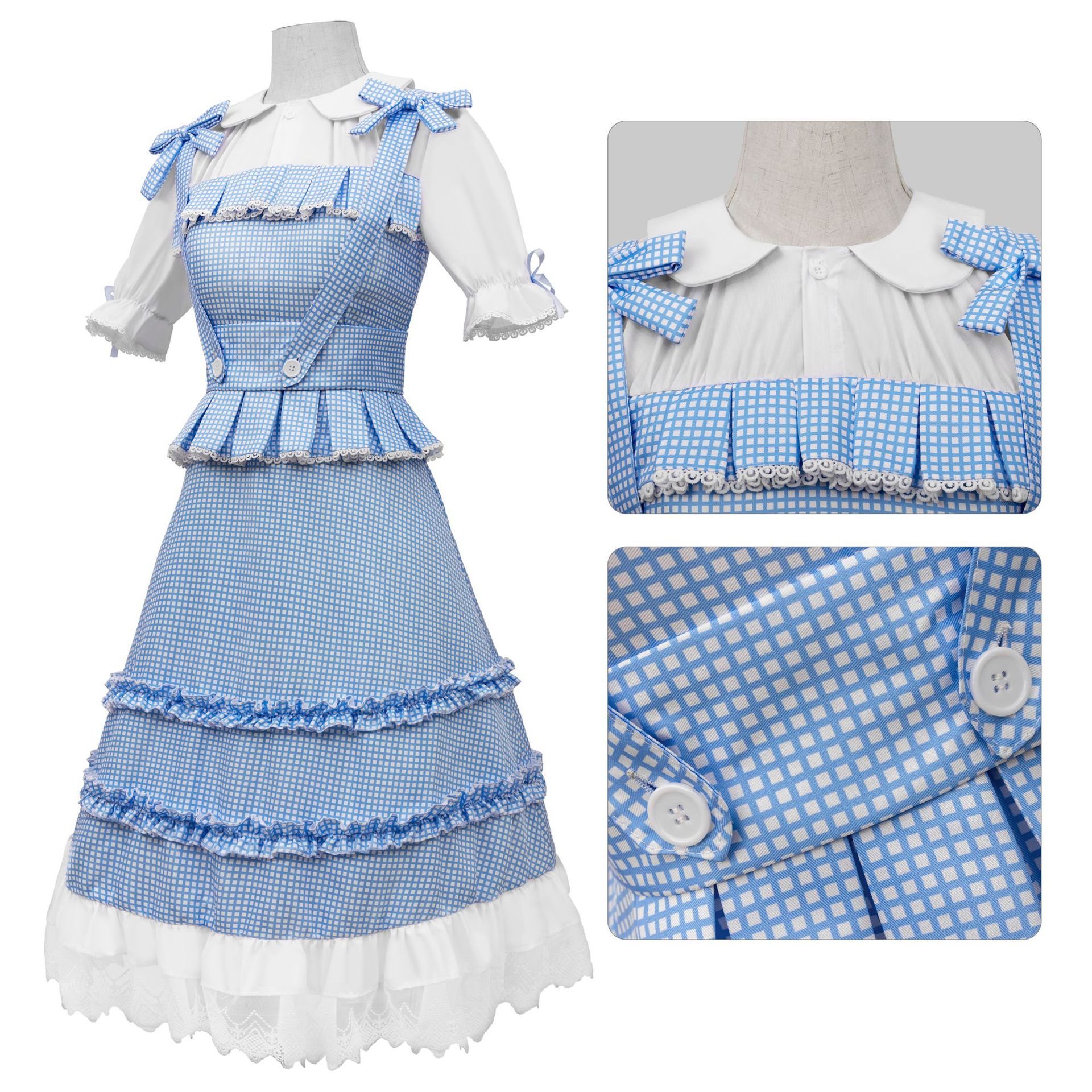 第五人格cos服小女孩桃乐丝cosplay服装lolita演绎之星裙装套装图片