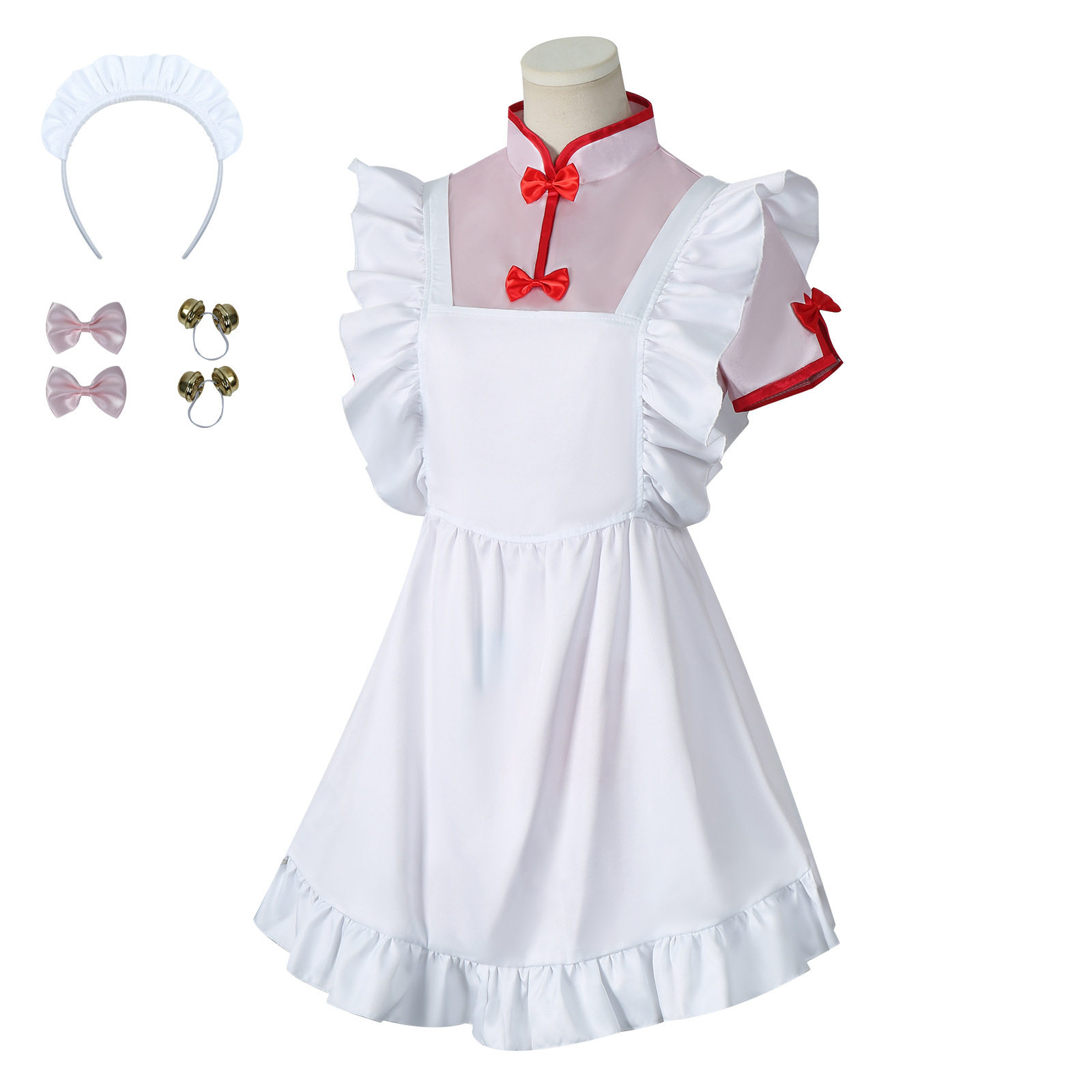 新丝璐乱马cos服乱马1/2早乙女珊璞旗袍cosplay服装二次元