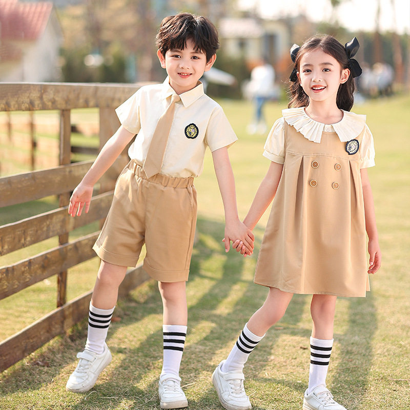 小学生校服春秋装学院风班服套装春季运动服三件套儿童幼儿园园服