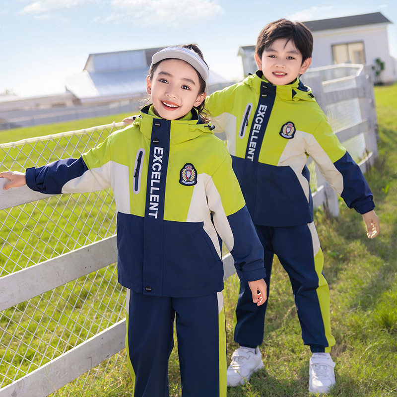 儿童春装小学生校服幼儿园园服班服套装三件套中大小童秋冬装套装