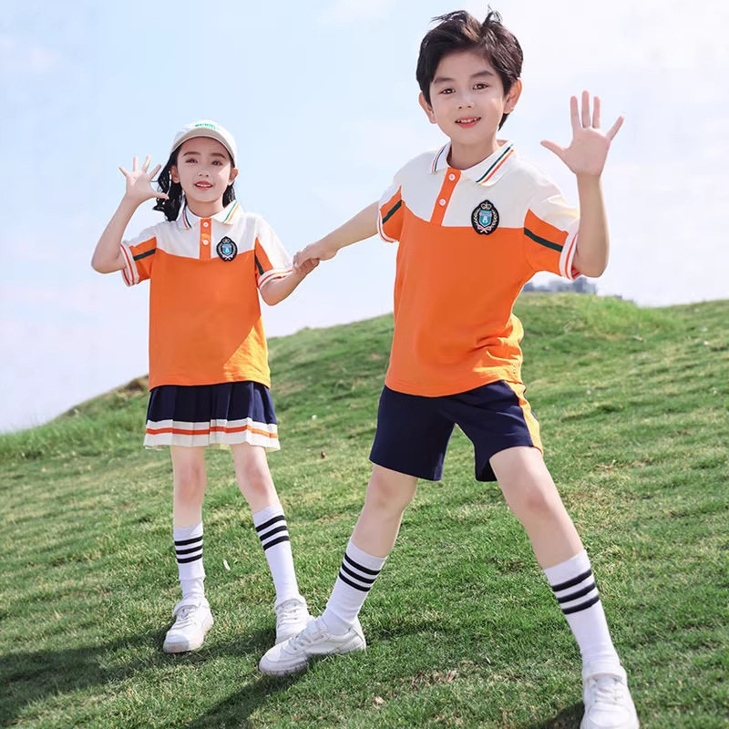 校园运动三件套春秋套装幼儿园园服夏季班服小学生校服秋装一年级