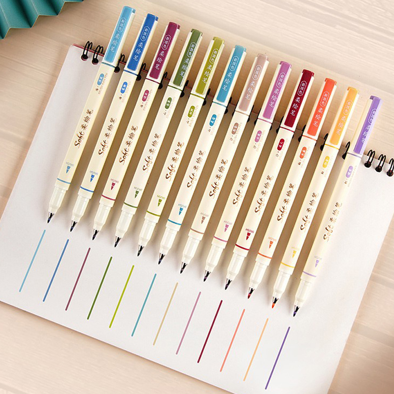 手账DS827思维导图书法软头涂鸦