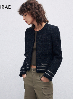 ERINRAE丨经典新款百搭潮酷小香风外套EG144050PL20