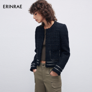 百搭潮酷小香风外套EG144050PL20 新款 ERINRAE 经典