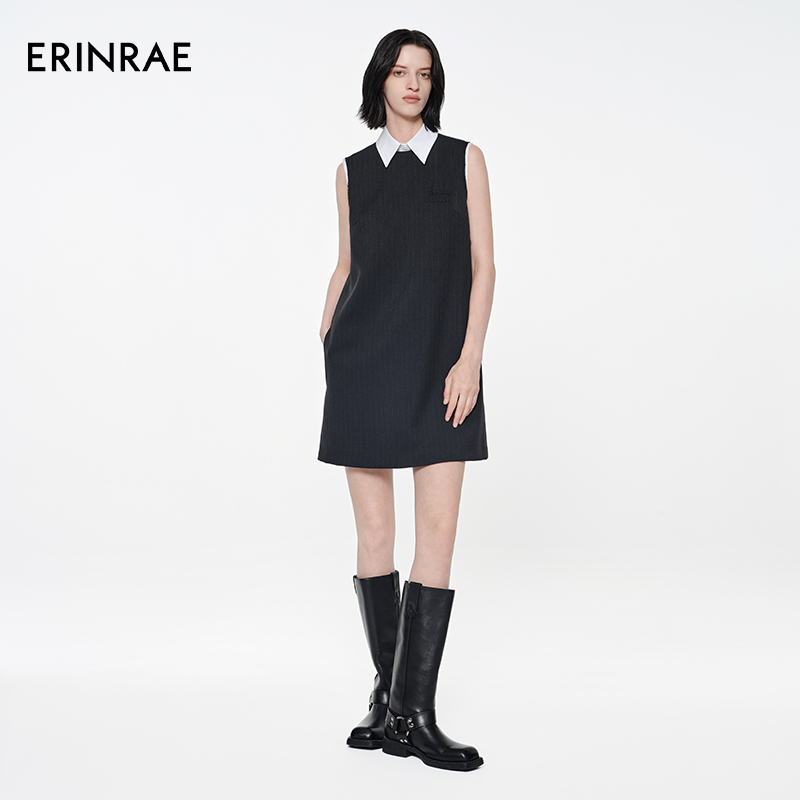 条纹羊毛学院风ERINRAE