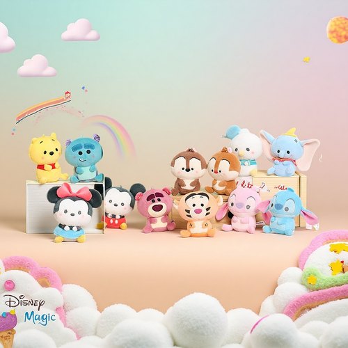 正版上海迪士尼小挂件圆滚滚系列